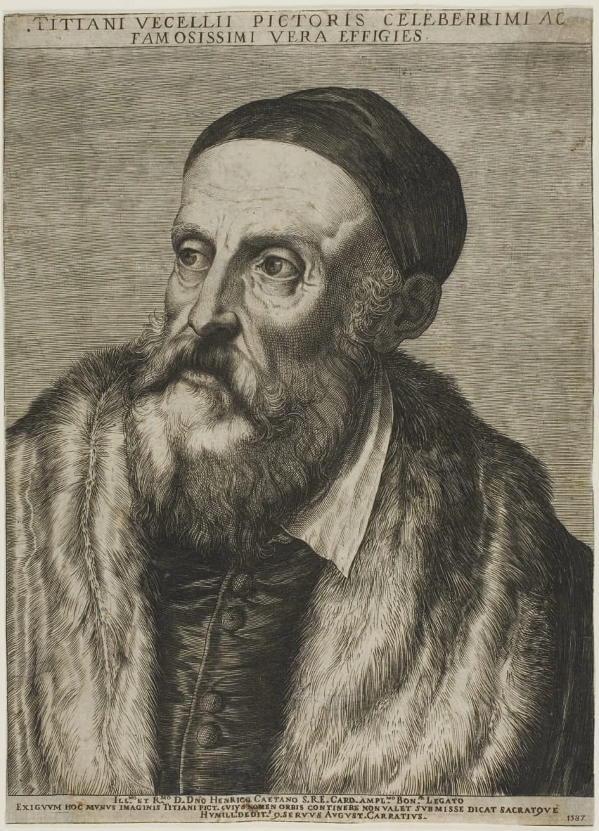 Ritratto di Tiziano - Staatliche Museen, Berlin